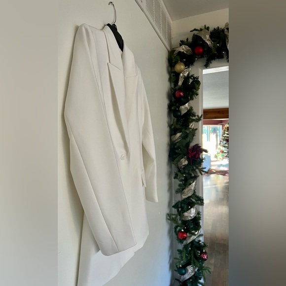 NWT Nine West White Blazer - Picture 2 of 5